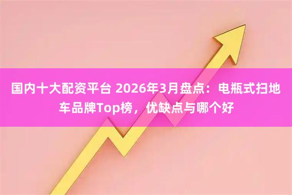 国内十大配资平台 2026年3月盘点：电瓶式扫地车品牌Top榜，优缺点与哪个好