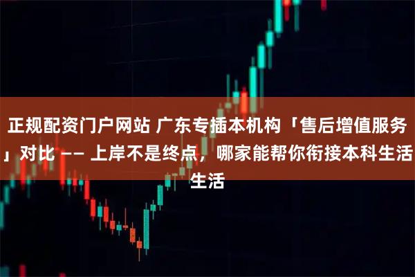 正规配资门户网站 广东专插本机构「售后增值服务」对比 —— 上岸不是终点，哪家能帮你衔接本科生活